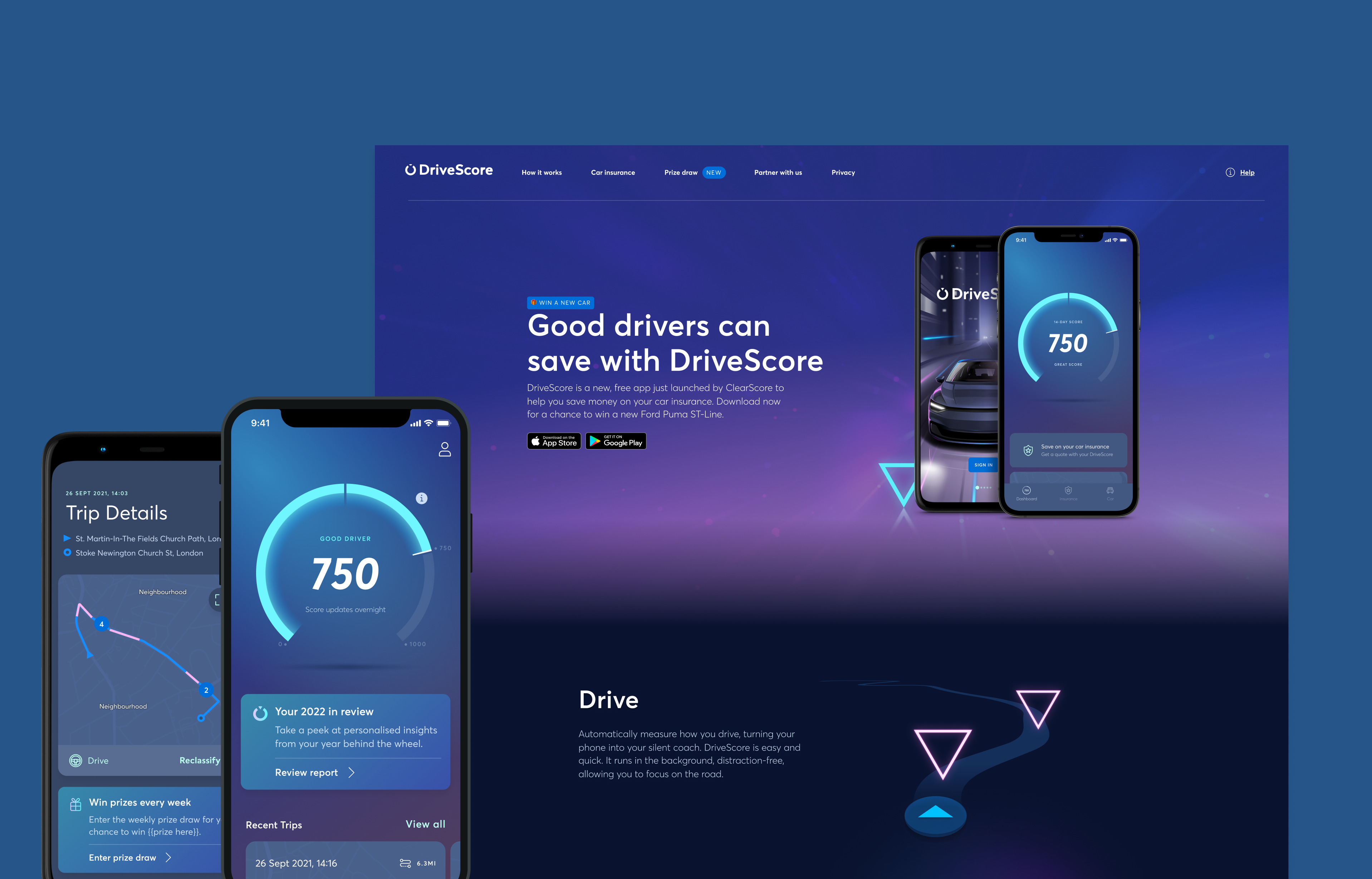 DriveScore header image